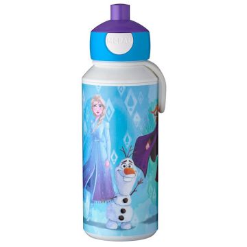 Mepal drinkfles pop-up campus 400 ml met Frozen 2 bedrukking