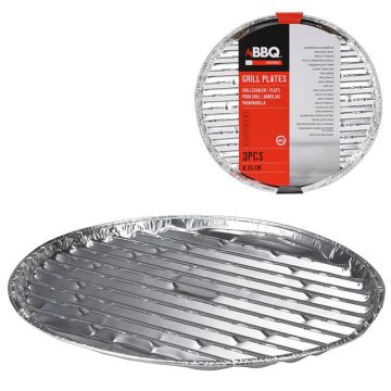 BBQ Grillschalen rond  Ø 35 cm 3sts