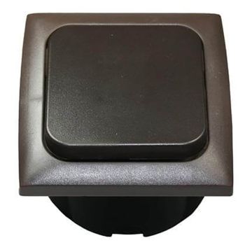 HABA Opal schakelaar + afdekraam + isods BRUIN C-Line