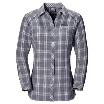 Harrison Shirt W - Night Blue Checks