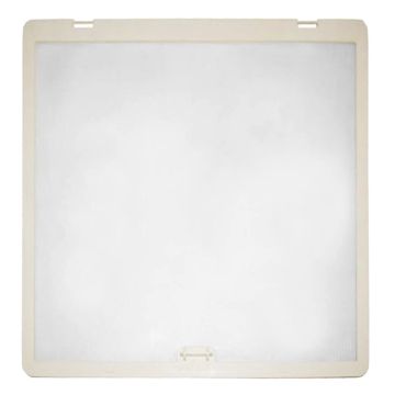 MPK horrengaas 28x28 beige voor dakluik