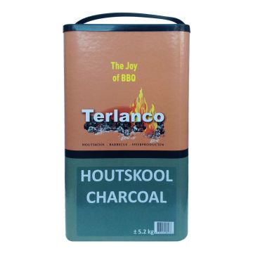 Terlanco Houtskool 5,2 kg Draagvat