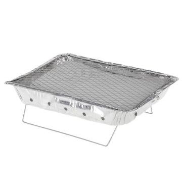 BBQ instant grill met kolen