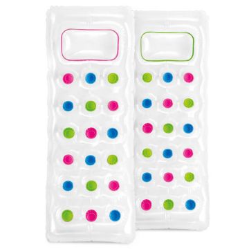 Intex 18-pocket waterluchtbed 59894EU met pink en groen vensterrandje