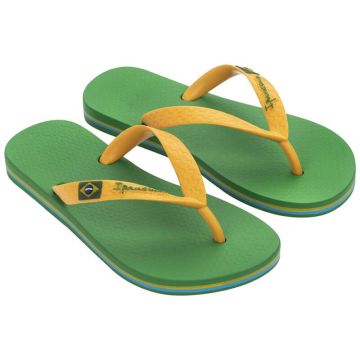 Ipanema Classic Brasil Kids teenslippers Green/Yellow