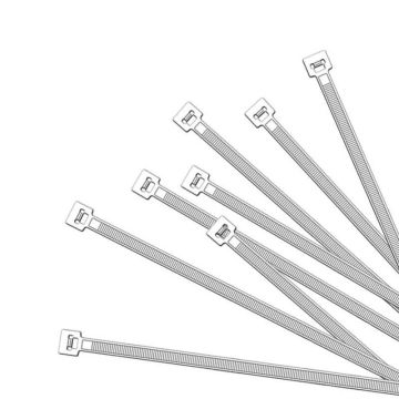 ProPlus TieWrap kabelbinders wit 50 stuks