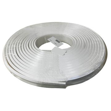 Kozijnlijst 30mm 10 mtr. wit geseald