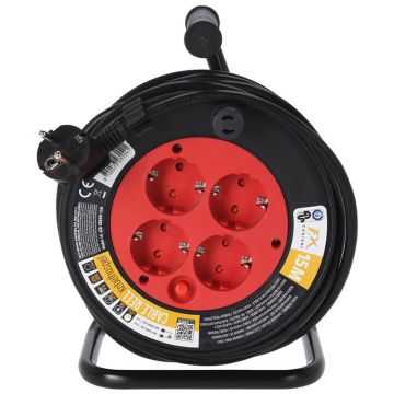 FX Haspel 15 meter zwart