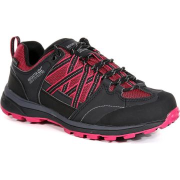 Regatta Samaris lage wandelschoenen |♀| Dark Cerise/Ash