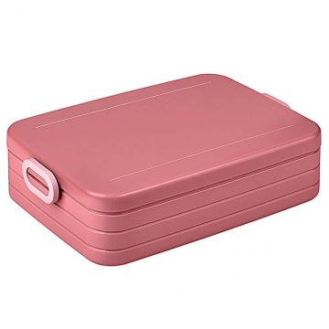 Mepal lunchbox take a break large in de kleur vivid mauve