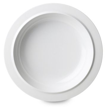 Mepal Diep Bord Basic D195 in de kleur wit