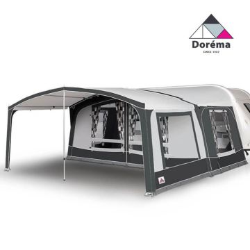 Doréma ZIJWAND voor luifel Octavia
