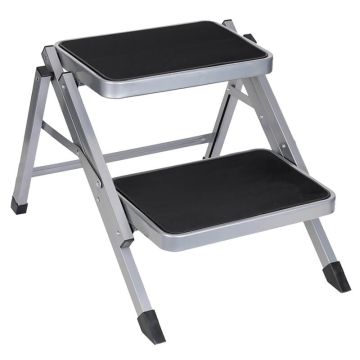 camper/caravan opstap uitgeklapt