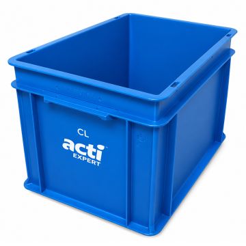 Opvangbak chloor blauw