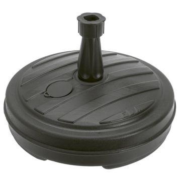 Parasolvoet EDA Ø42 cm Kunststof 13L donkergrijs