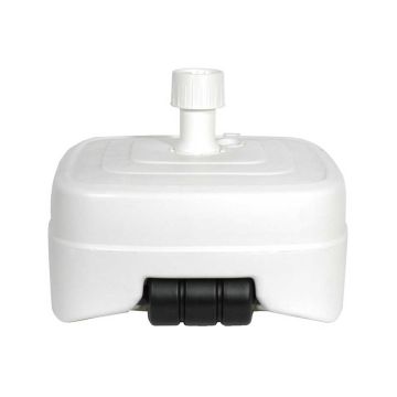 Parasolvoet vulbaar 50 L Wit