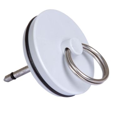 Reich Ø 33 cm afvoerstop met plug voor caravan en camper wasbak / gootsteen