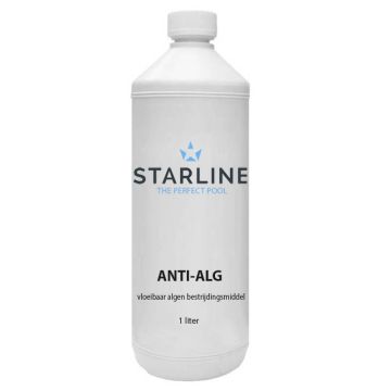 Starline Ant-Alg bestrijdt algengroei in het zwembadwater