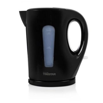 Tristar waterkoker WK-3384 met waterniveau indicatie-venster.