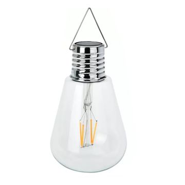 Solarlamp  van glas tuinverlichting om op te hangen of neer te zetten