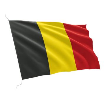 Belgische vlag met een afmeting van 150 x 90 cm