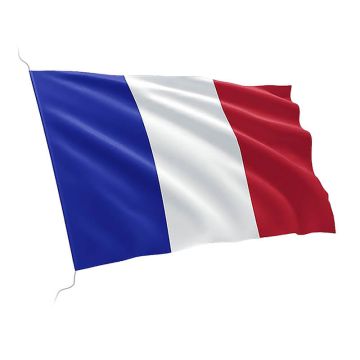 Franse vlag met een afmeting van 150 x 90 cm
