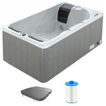 W’eau Hudson spa - 3 persoons met cover en spa-filter