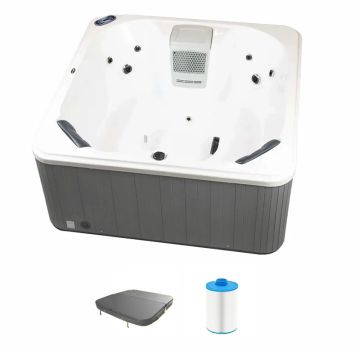 W’eau Delta spa - 5 persoons met cover en spa-filter
