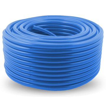 Reich koudwaterslang blauw ondoorzichtig / versterkt Ø 10-16 mm, rol 5 m