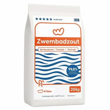 W'eau Zwembadzout 20 KG