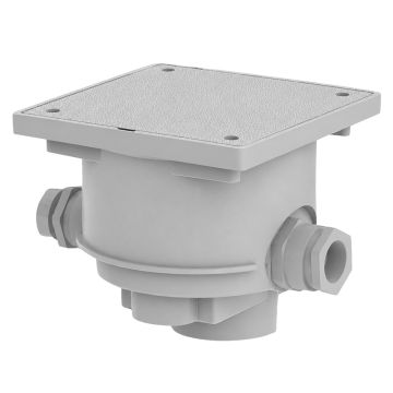 Aansluitdoos GRIJS 50 mm Weltico 63004G