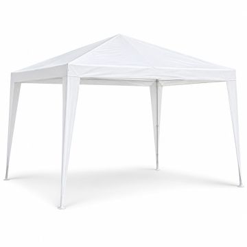 Partytent 300 x 300 cm wit