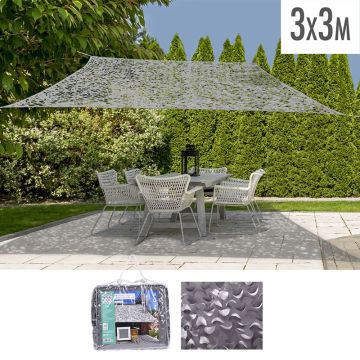 Camouflage schaduwdoek 3X3M
