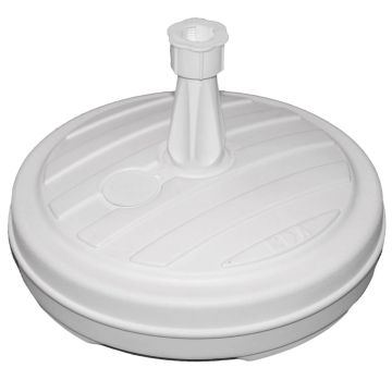 Parasolvoet EDA Ø42 cm Kunststof 13L wit