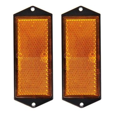 ProPlus Reflector oranje 104x40mm schroefbevestiging