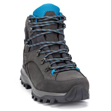 Hanwag Banks Lady GTX dameswandelschoenen in de kleur asphalf/ocean voorkant