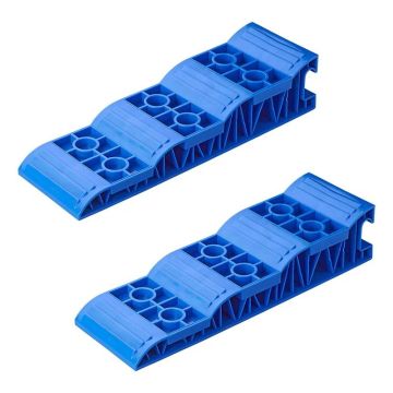 Oprijblok blauw set van 2 stuks 2,5T 361560V02